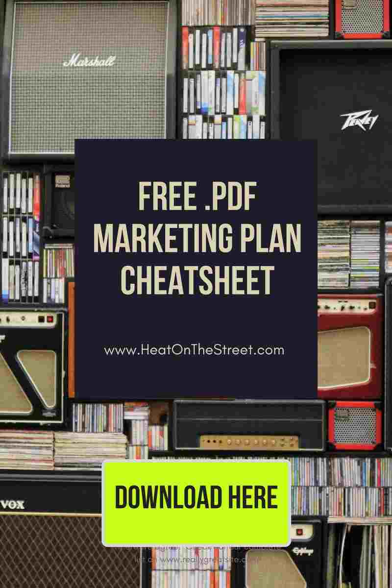 free download marketing plan cheat sheet