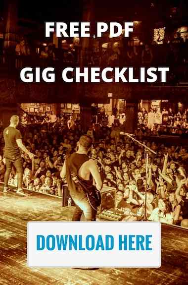 free pdf gig checklist